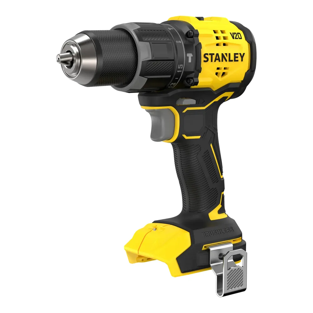 Taladro percutor brushless 20 V 13 mm (sin batería) Stanley