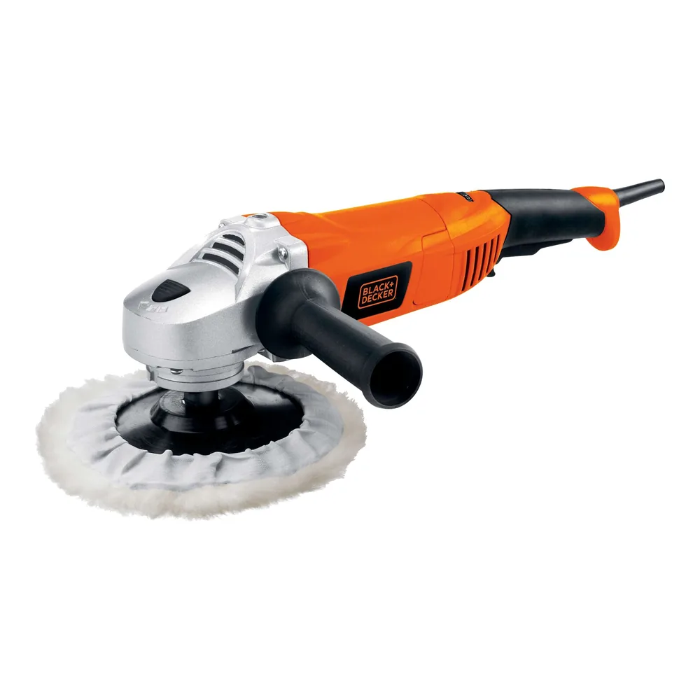 Pulidora / lijadora 180 mm 1300 W con maletín Black+Decker – foto 1