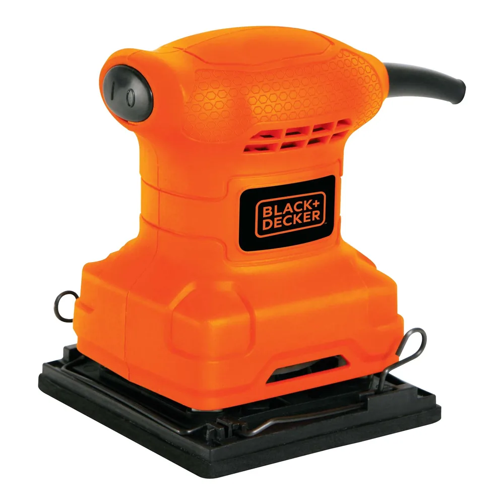 Lijadora orbital 1/4 hoja 200 W Black+Decker