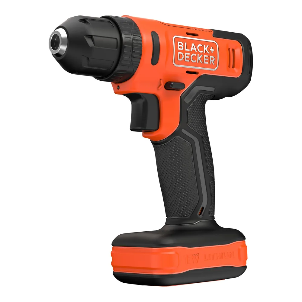 Taladro percutor inalámbrico 10 mm 12 V con accesorios Black+Decker – foto 2
