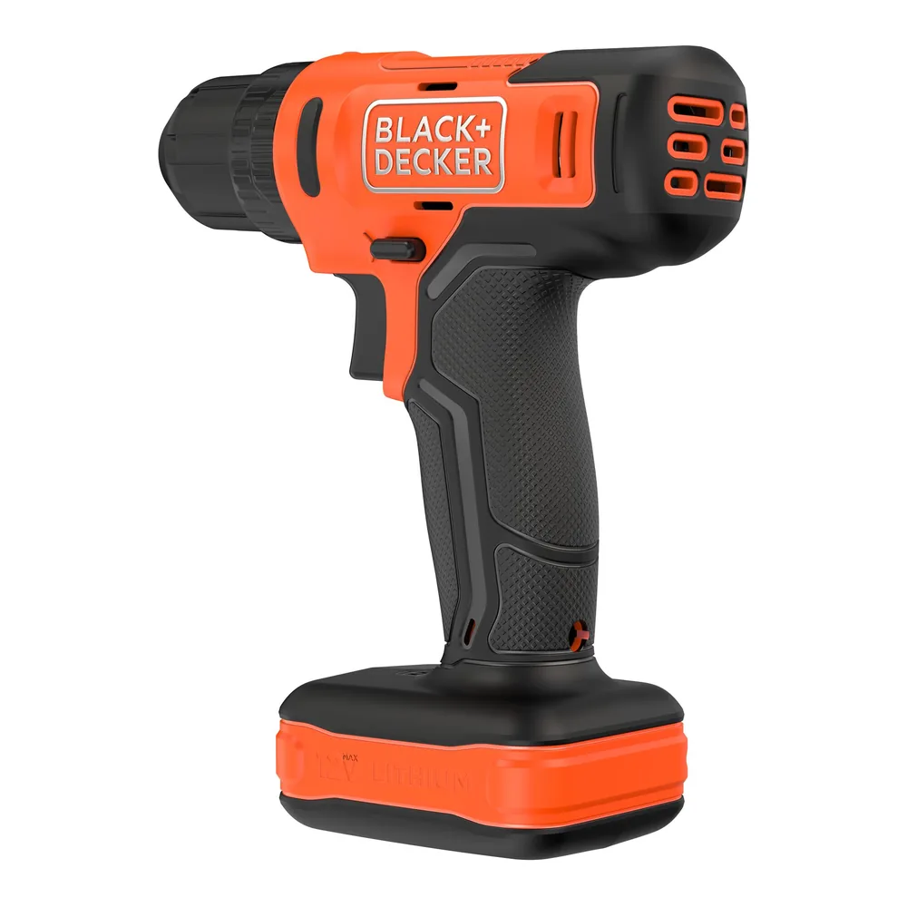 Taladro percutor inalámbrico 10 mm 12 V con accesorios Black+Decker – foto 3
