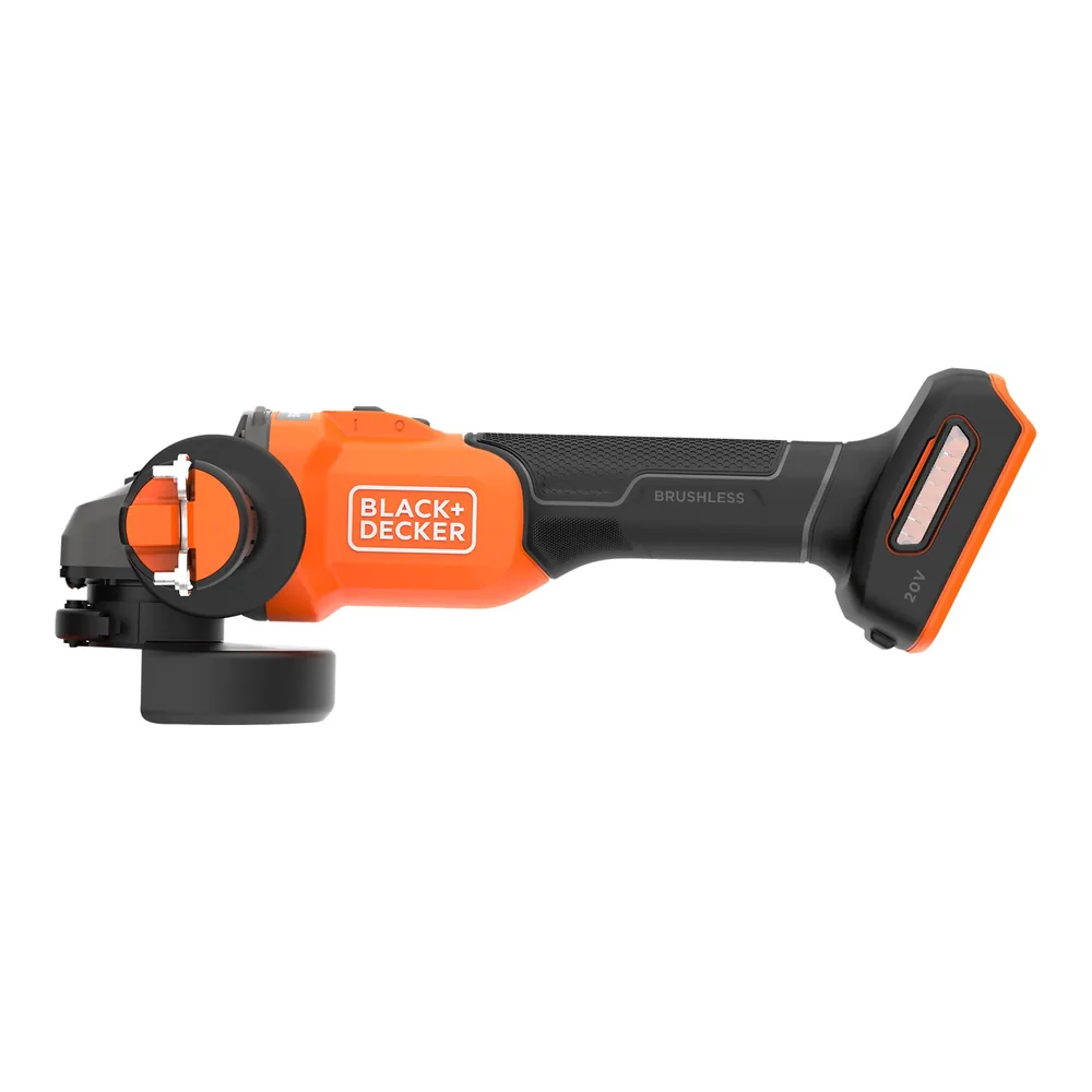 Amoladora angular inalámbrica 115 mm 20 V sin carbones (sin batería) Black+Decker – foto 2