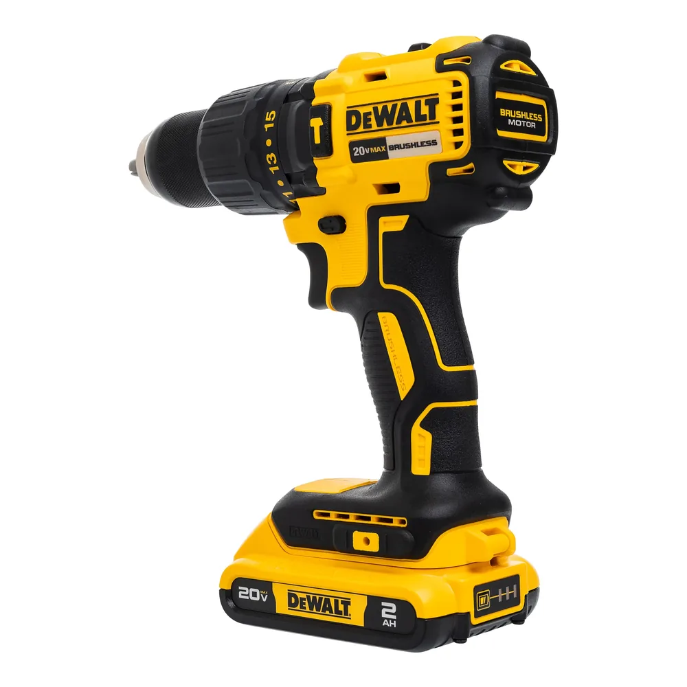 Kit taladro percutor compacto 13 mm 20V con 2 baterías DeWalt – foto 3