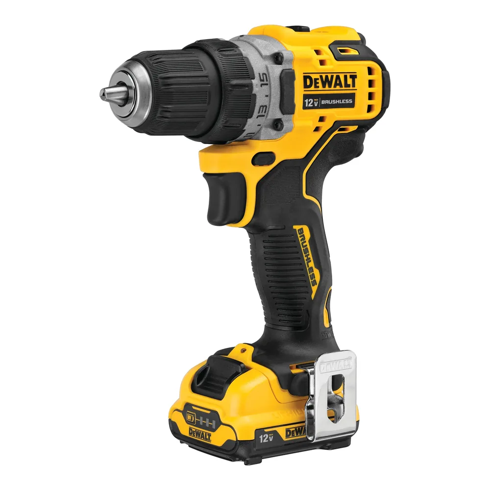 Kit taladro atornillador 10 mm 12V con 2 baterías DeWalt – foto 2