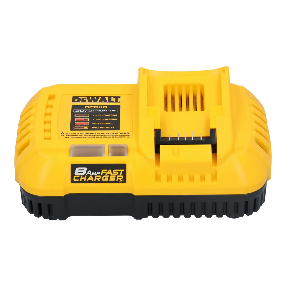 Cargador rápido 20V / 60V 8 A con ventilador DeWalt – foto 1