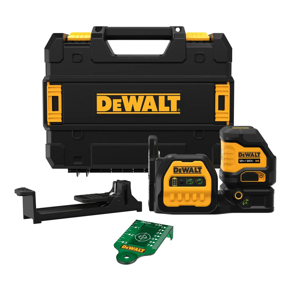 Nivel láser verde de líneas cruzadas 12V / 20V DeWalt