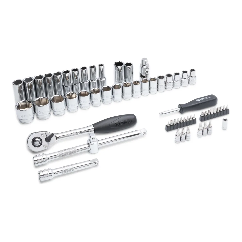 Juego de tubos 1/2" 60 piezas Sata – foto 1