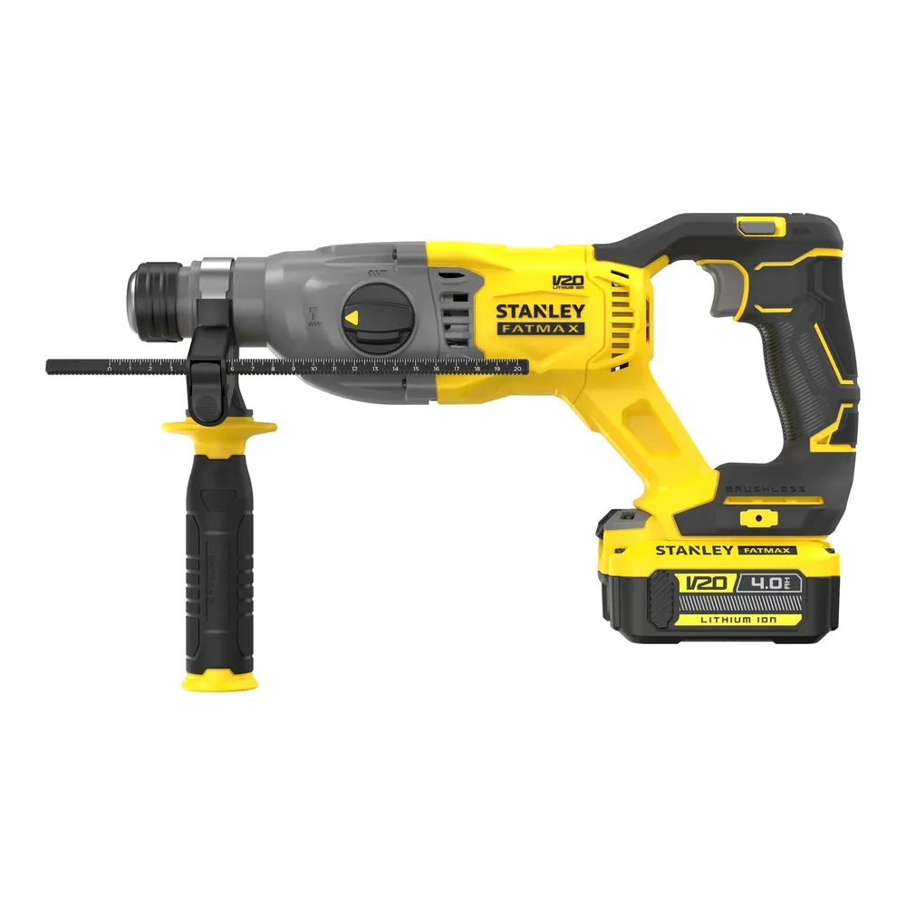 Rotomartillo SDS Plus brushless 20 V con 2 baterías Stanley – foto 2