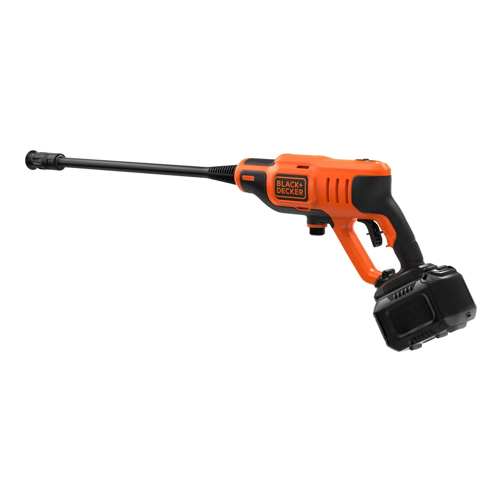 Hidrolavadora inalámbrica 20 V 350 PSI con batería Black+Decker – foto 1