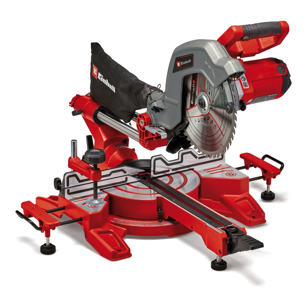 Sierra ingleteadora telescópica 254 mm 1900 W Einhell